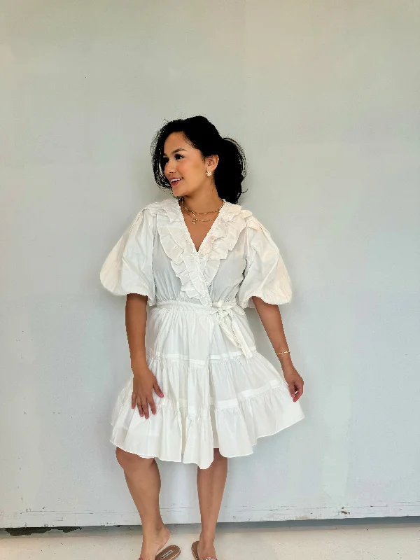 Price Slash talluah white dress