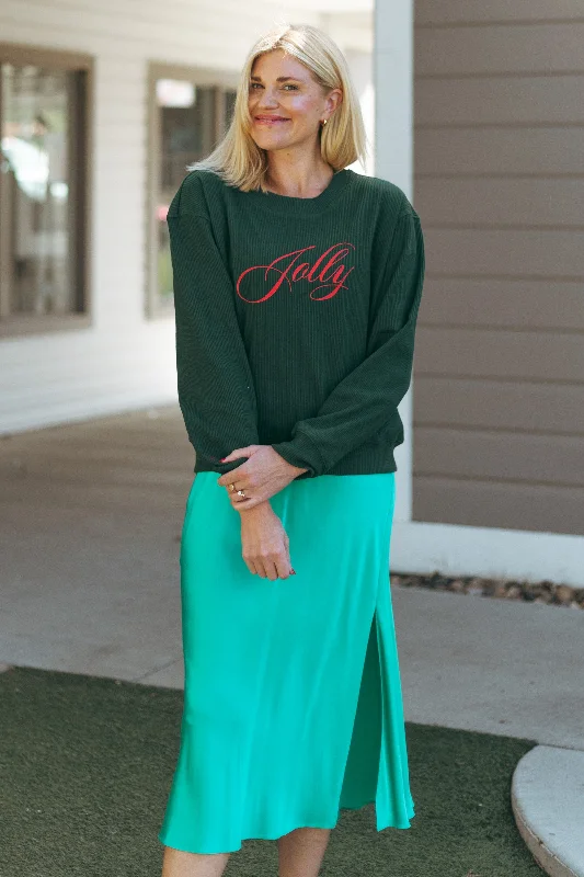 Daily Specials JOLLY RIBBED SWEATSHIRT