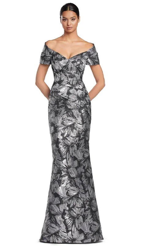 Buy More, Save More Alexander by Daymor 2062F24 - Pleated Off-Shoulder Evening Gown