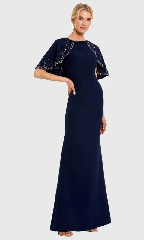 Special Offer Mac Duggal 2271 - Fitted High Neck Long Dress