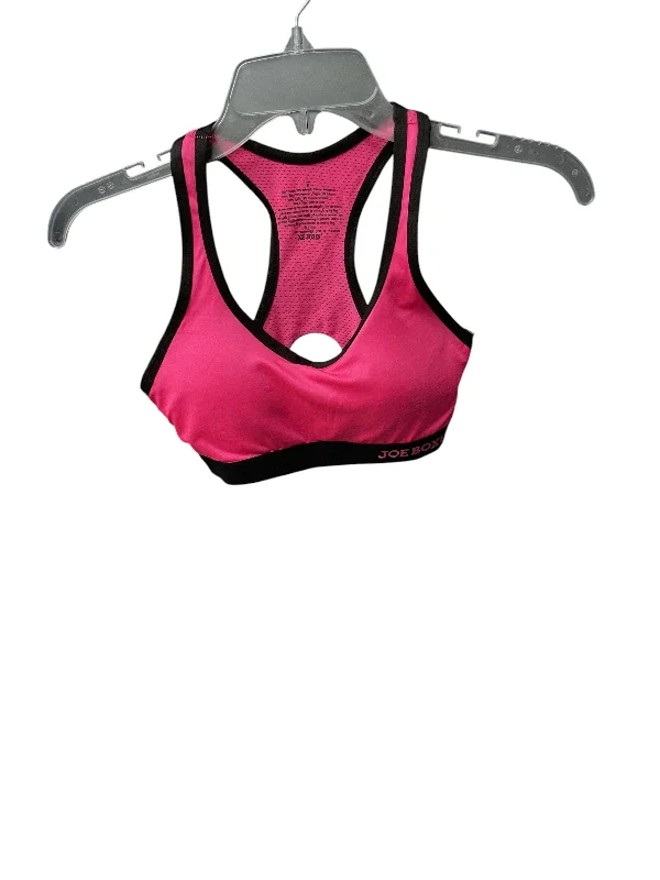 Athletic Bra By Joe Boxer In Pink, Size: S