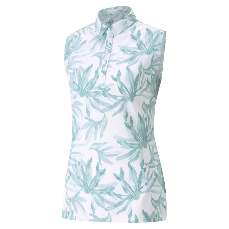 Price Meltdown Puma - Women's MATTR Palm Sleeveless Polo (537500 03)