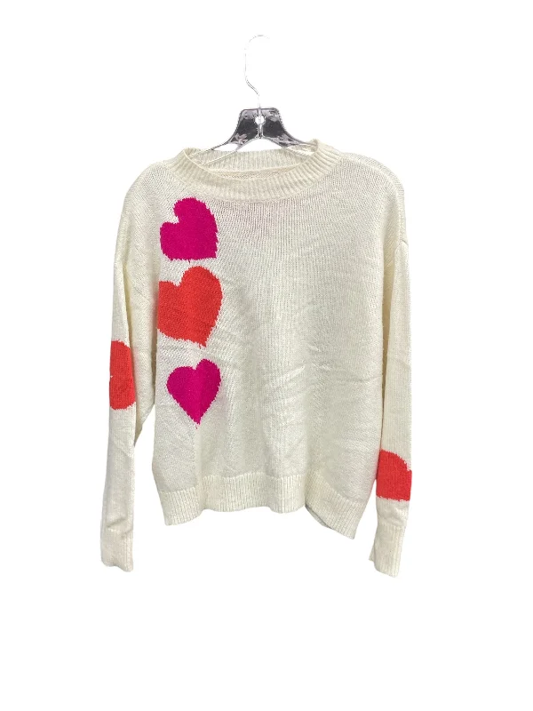 Deal Frenzy Sweater By Lou And Grey In White, Size: M