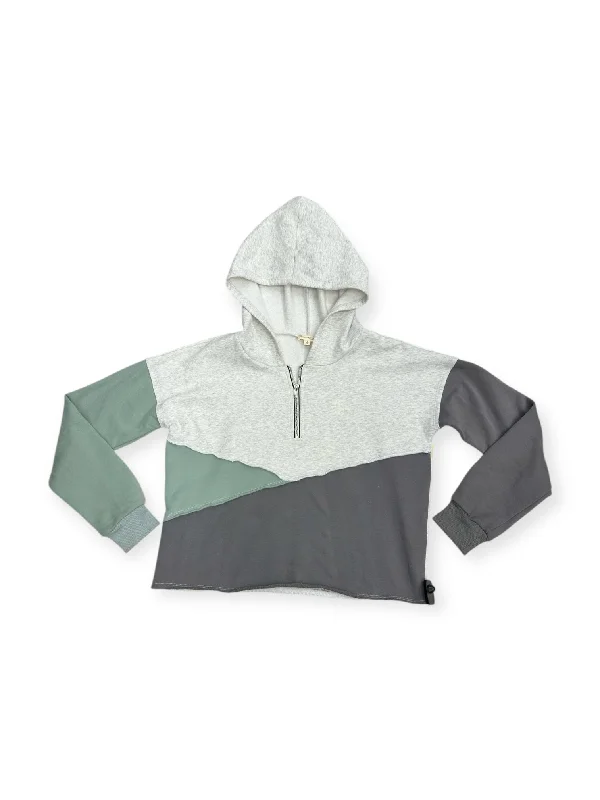 New Markdowns Sweatshirt Hoodie By Hem & Thread In Grey, Size: L