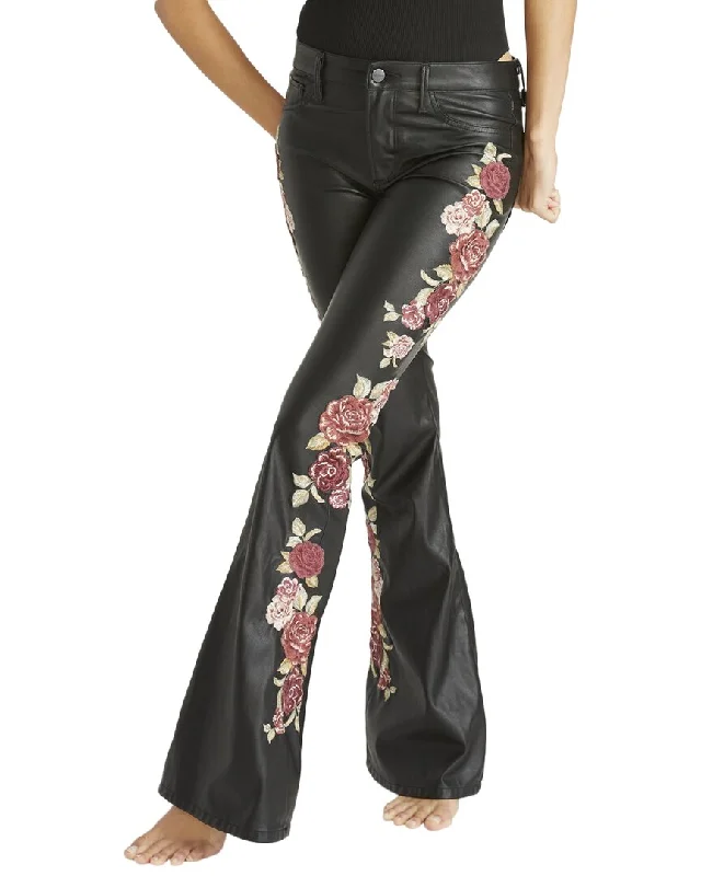 Driftwood Jeans Farrah Black Flare Jean