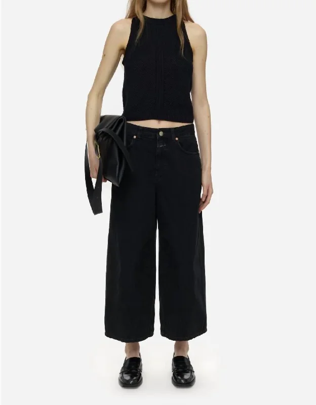 Bargain Prices Lyna Wide Leg Jean In Black