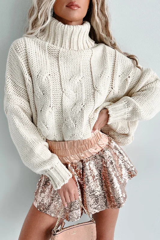 Jaime Chunky Cable Knit Sweater (Natural)