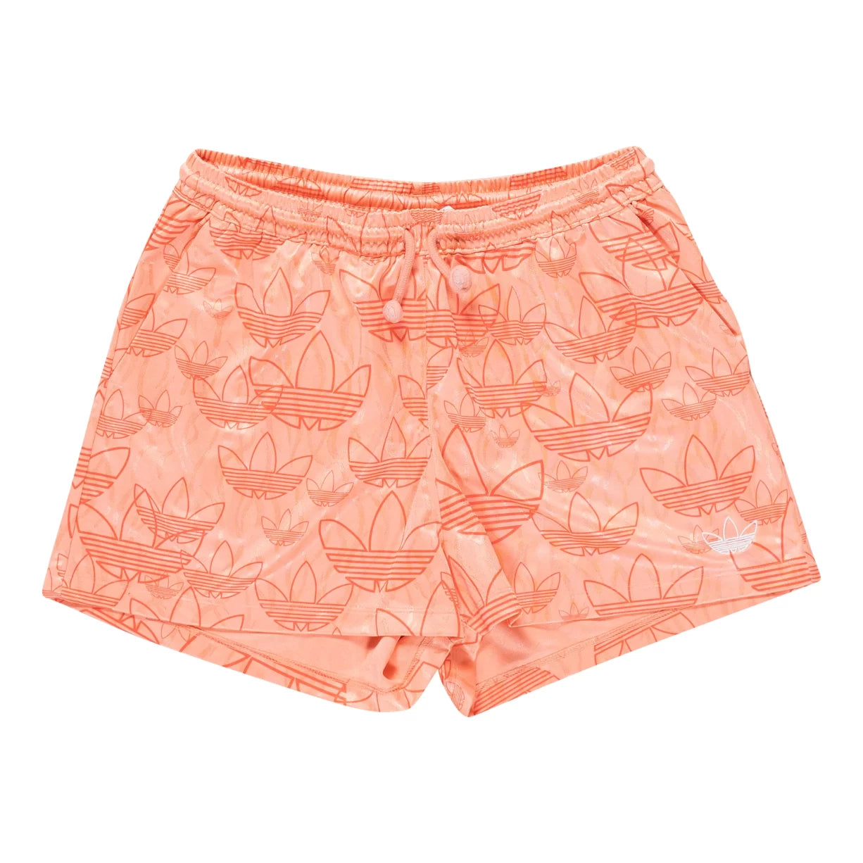 Adidas Allover Trefoil Print Short - Women's