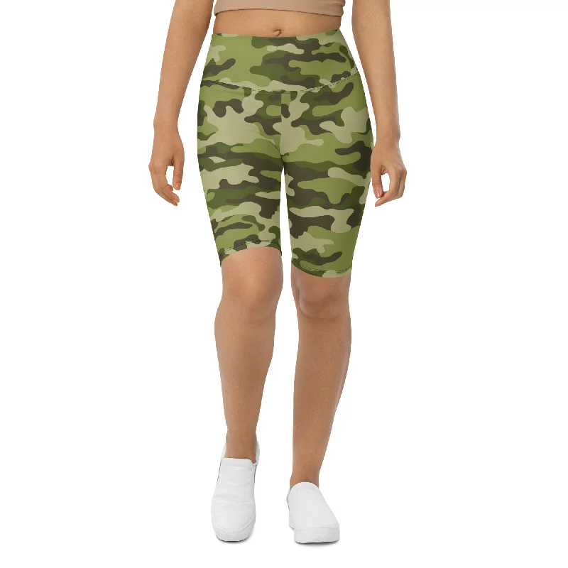 Classic Camo Biker Shorts