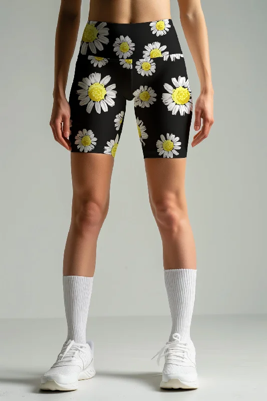 Oopsy Daisy Karen Floral Performance Yoga Biker Shorts - Women