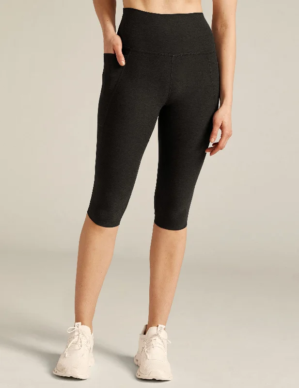 Spacedye High Waisted Pocket Pedal Pusher Legging